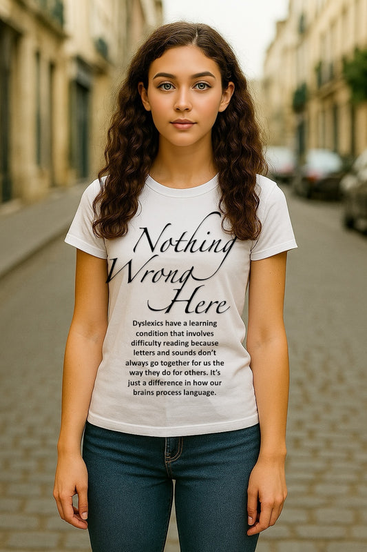 Charming Dyslexia T-shirt Meaning