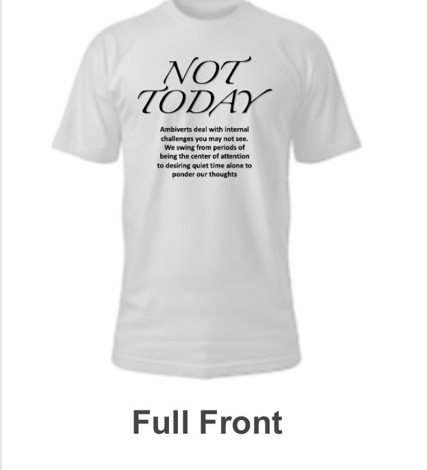 Charity Ambivert T-shirt meaning