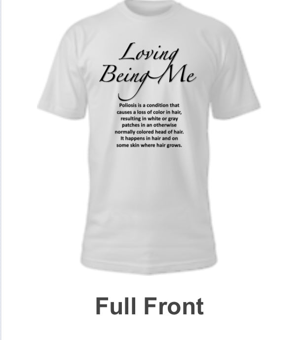Courage Poliosis T-shirt meaning