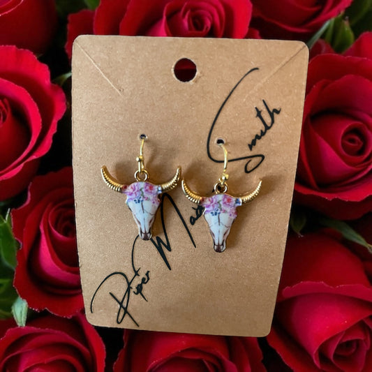 Charming Anti-Bullying Bull Head Earrings