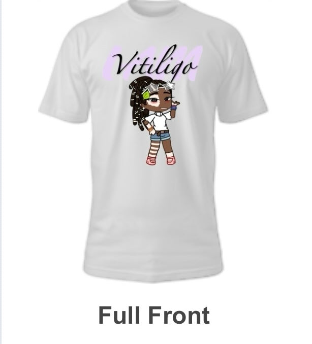 Confidence Vitiligo T-shirt