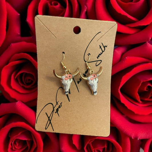 Cheerful Anti-Bullying Bull Head Earrings
