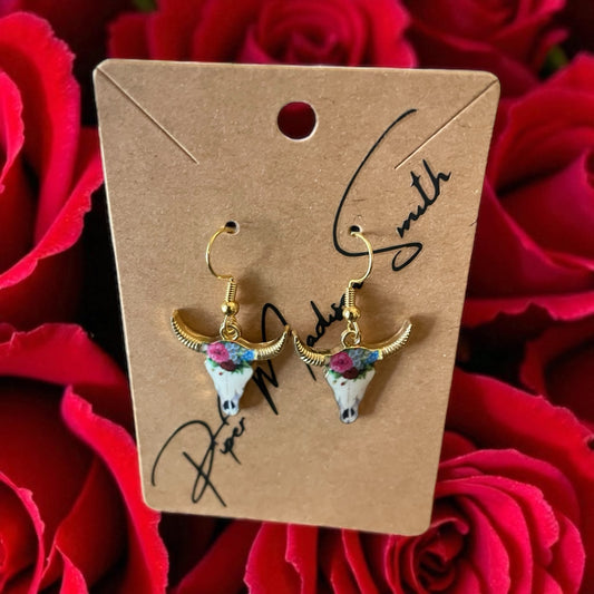 Charisma Anti-Bullying Bull Head Earrings