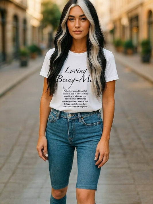 Courage Poliosis T-shirt meaning